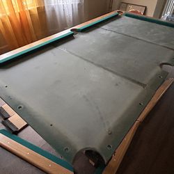  Pool Table Three-Piece Slate 