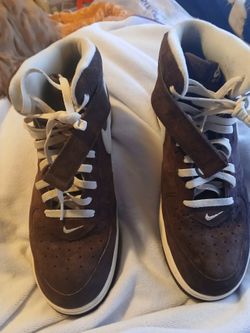 Airforce 1s Mid 07 Qs Chocolate (Dm0107-200) Size 14s Mens