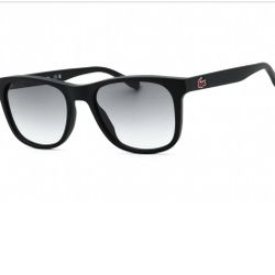 Lacoste L929SEOG 003 Sunglasses Black Frame, Gray Gradient Lenses, 53mm