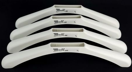 IKEA Bumerang Shoulder Shaper ForHanger Wardrobe White NEW Lot of 4