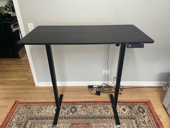 Black Electric Standing Desk - 47”