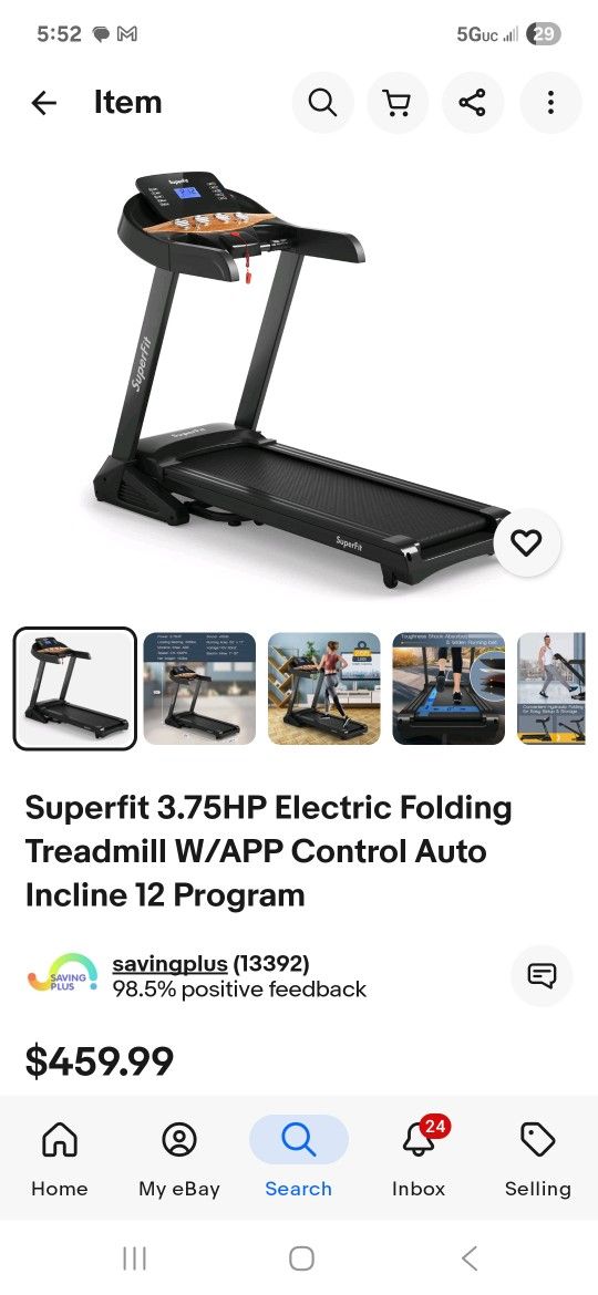 Two Used Exercise Machines