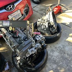 2002-2007 Toyota Camry Engine 2AZ-FE  Motor And Automatic Transmission 