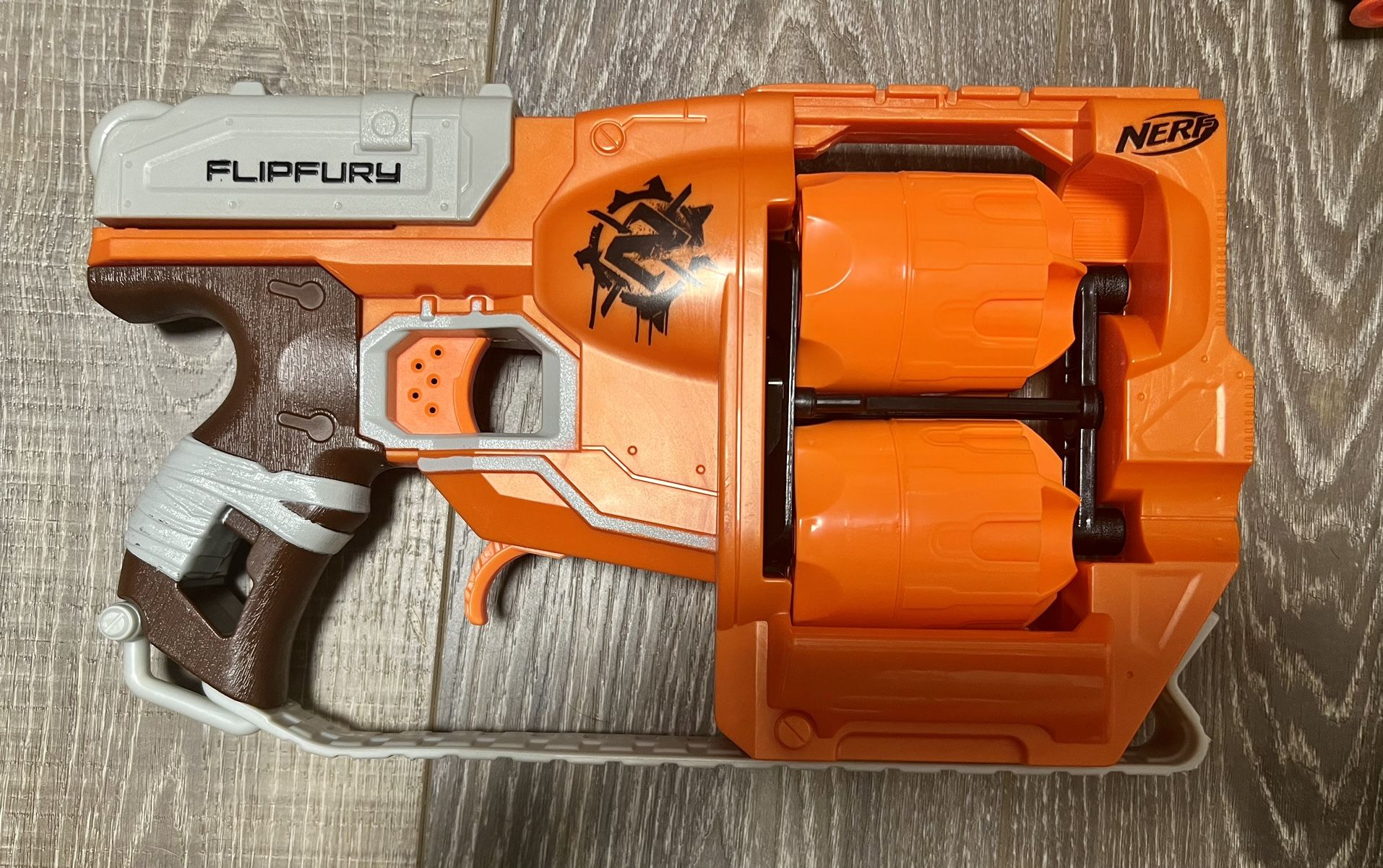 Nerf FlipFury Zombie Dart Gun