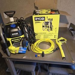 Ryobi 2000 PSI Pressure Washer Like New 