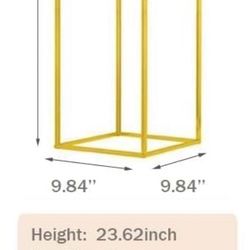 Gold Centerpiece Stands