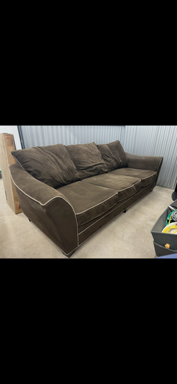 Brown couch