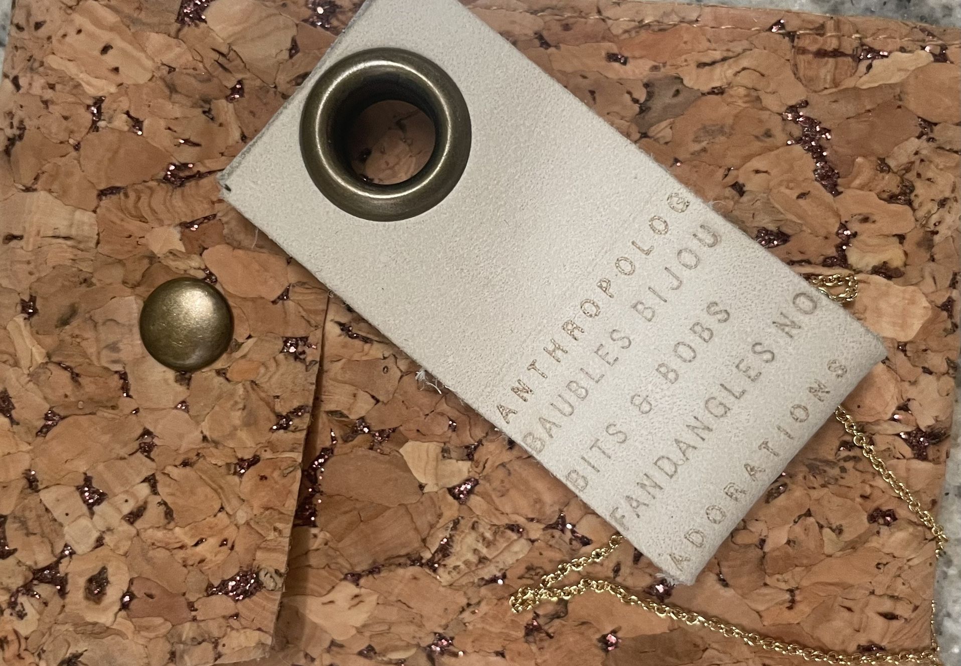 Letter āSā Anthropologie Necklace