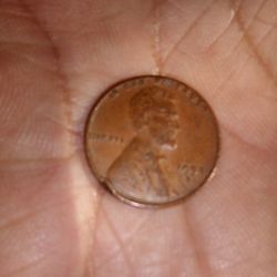 1953 Abraham Lincoln"D”. Feel In Good Condition 72 Years Old