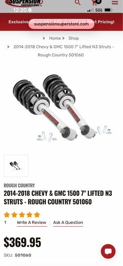 Brand new Rough Country Loaded Strut Chevy