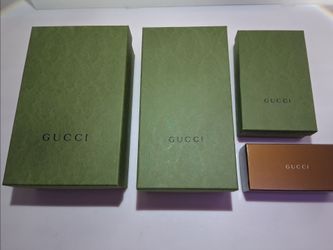 Authentic GUCCI boxes