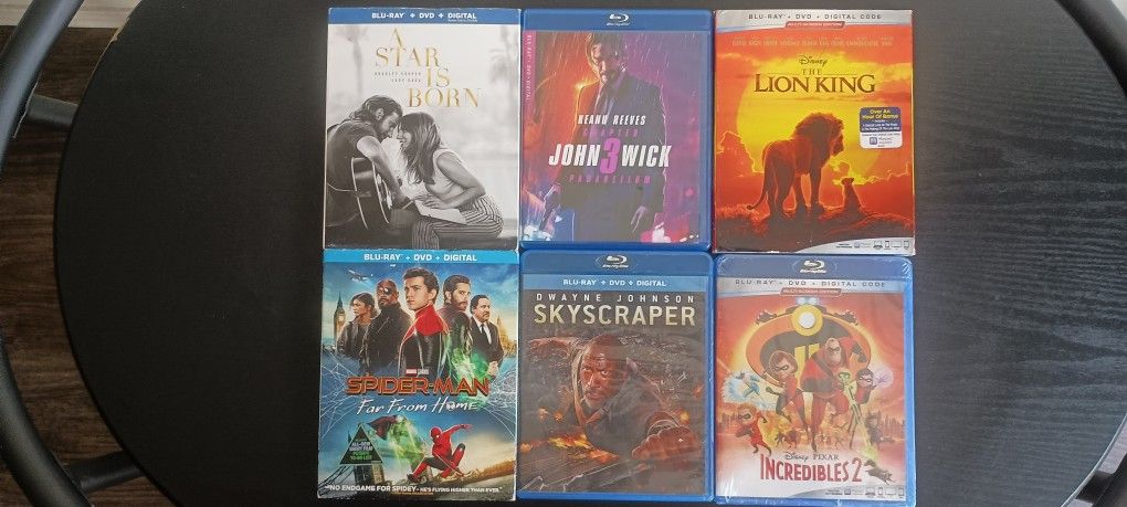 Blu Ray DVD Movies