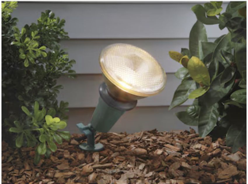 2 Floodlight Holders Outdoor Lighting