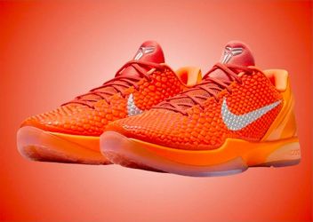 NEW NIKE KOBE PROTRO 6 "TOTAL ORANGE 🍊" W/ORG BOX AND RECEIPT MEN'S SIZE 10 $400