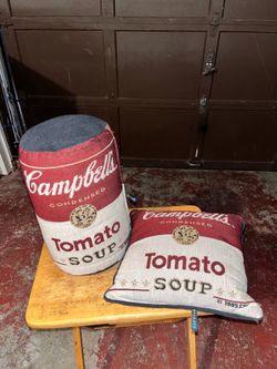 Campbell Soup Pillows