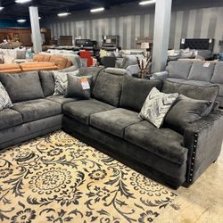 L shaped couch MUST GO
