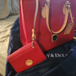 Dooney Red Purse