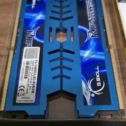 G.SKILL Ripjaws X 16GB (2×8GB) DDR3-1600 RAM – Blue – Tested