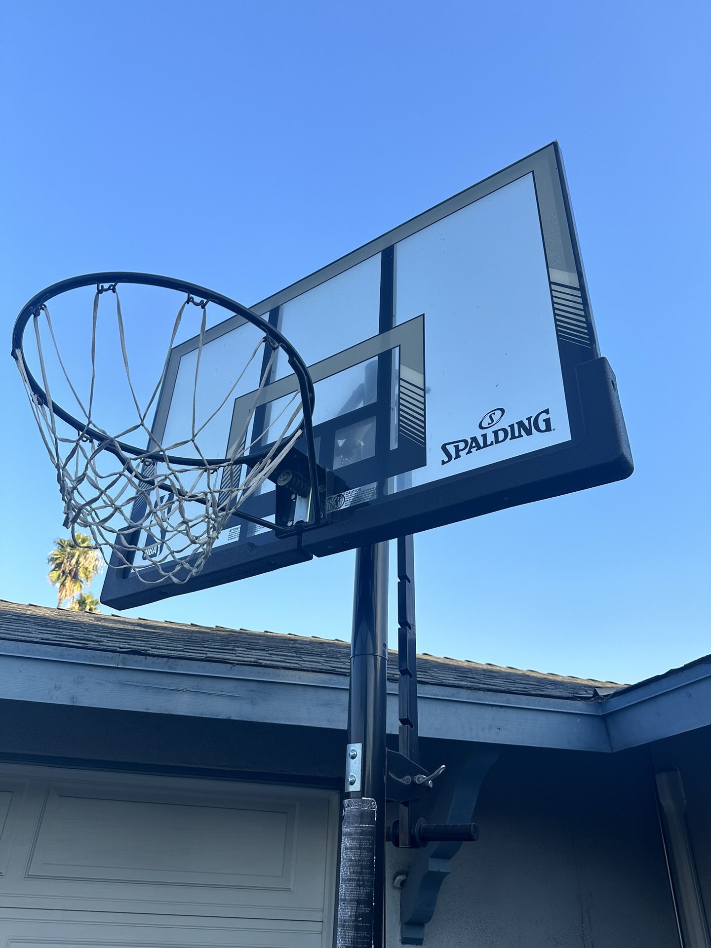 Spalding Basketball Court hoop Adjustable 