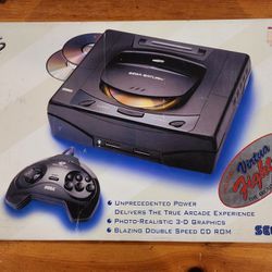Sega Saturn Console CIB 