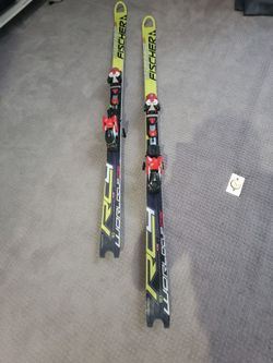 Fischer world cup 183cm skis