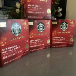 Starbucks Holiday Blend Nespresso Vertuo