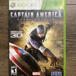 Captain America Super Solider Xbox 360