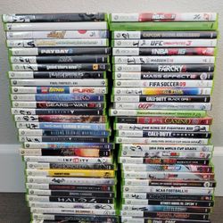 Varies Xbox 360 Games