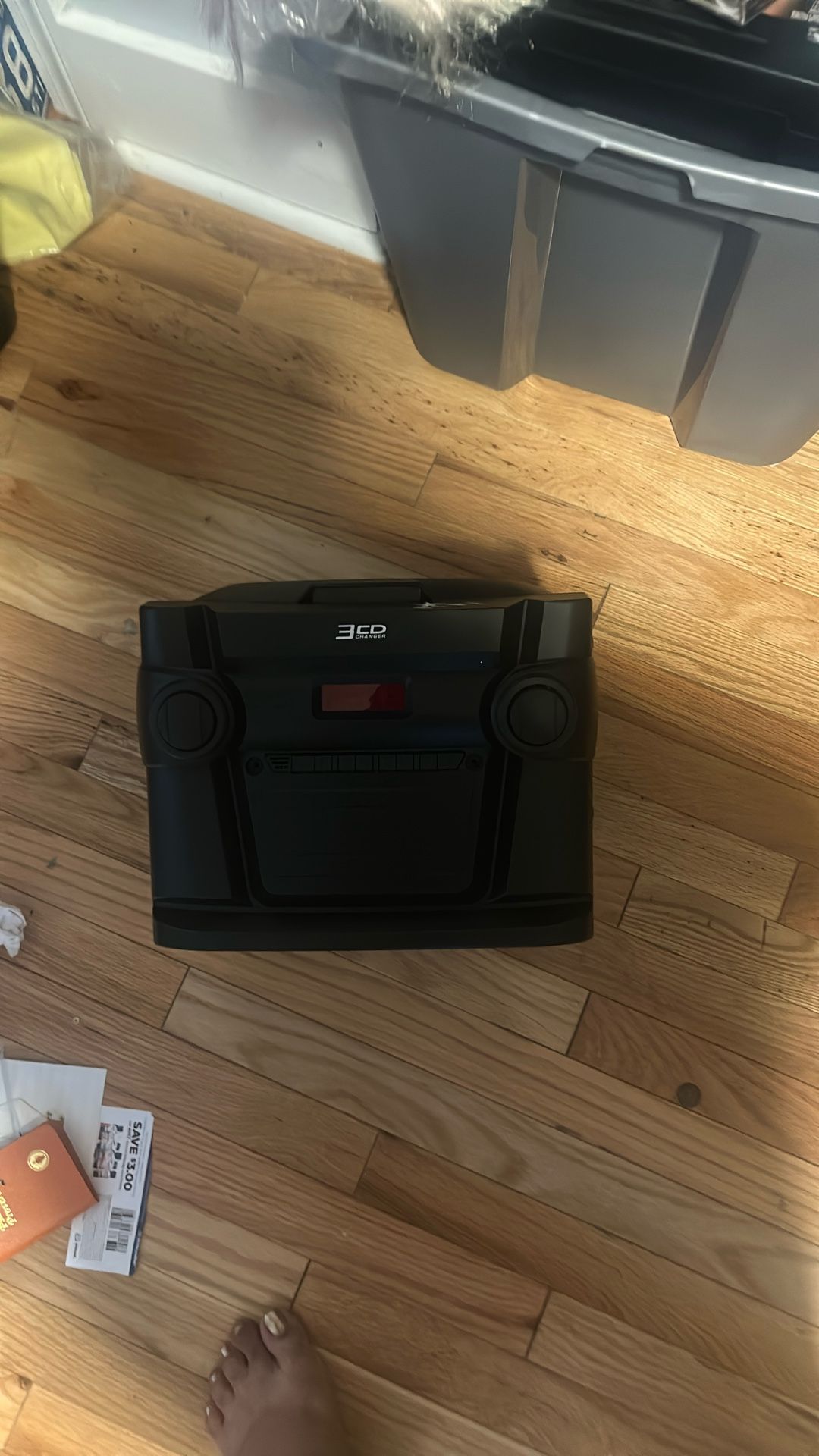 3 CD Player with speakers
