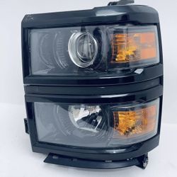 2014-2015 CHEVY SILVERADO 1500 LEFT DRIVER SIDE HEADLIGHT PROJECTOR OEM