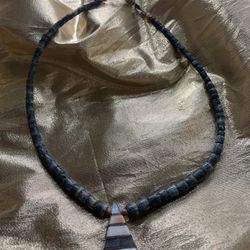 Necklace. Kyanite 