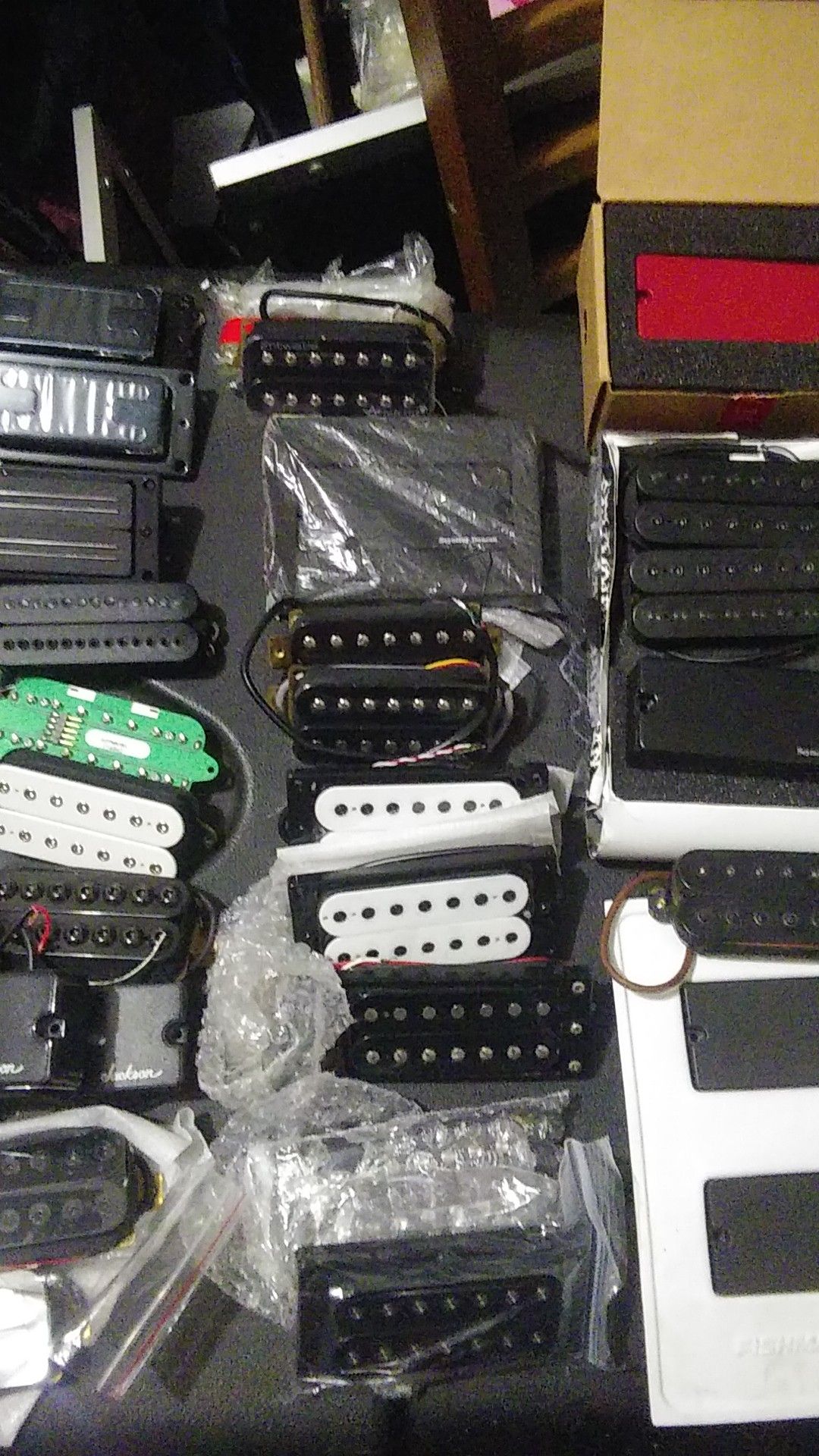 7 STRING GUITAR PICKUPS !! SETS AND SINGLES!!