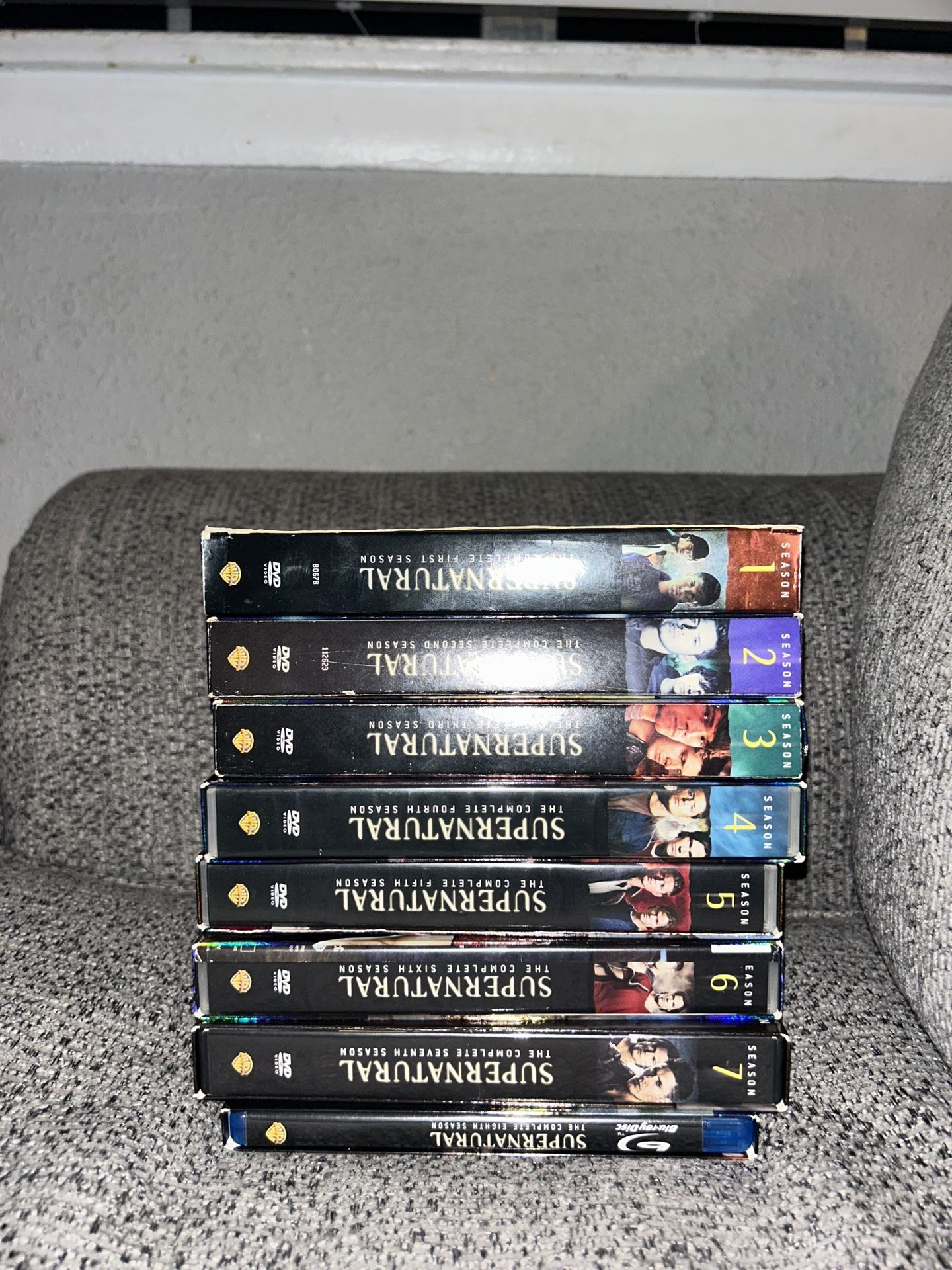 Supernatural DVD Set 1-8