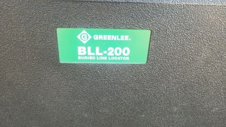 Greenlee BLL-200 With Case Used One Time