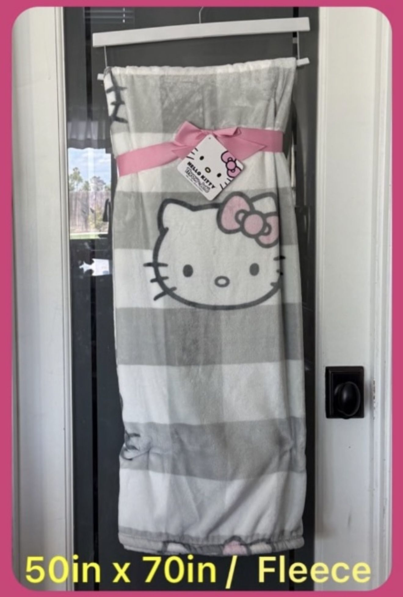 Fleece Hello Kitty Blanket