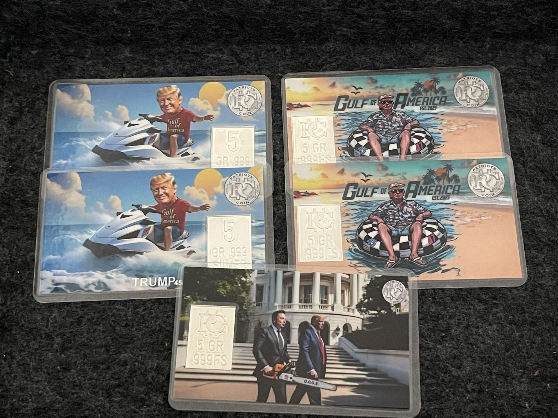 Silver Cards 5gr - Trump