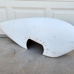 Vintage NOS Airplane Fiberglass Landing Gear Wheel Cover