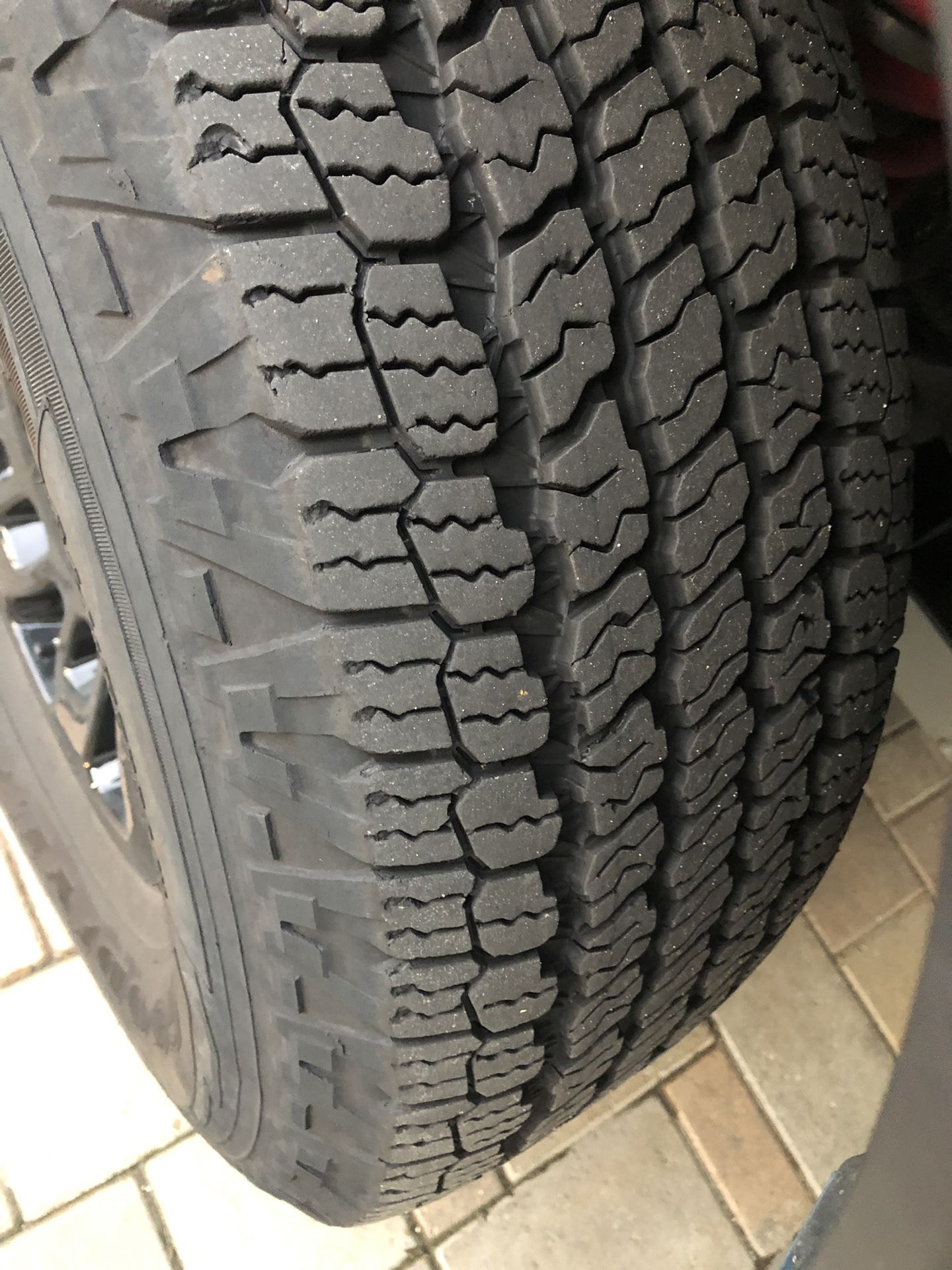 Goodyear Wrangler Kevlar tires 265/70/R16 for Sale in Fullerton, CA -  OfferUp