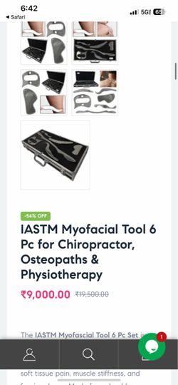 IASTM Myofascial Massage Tools
