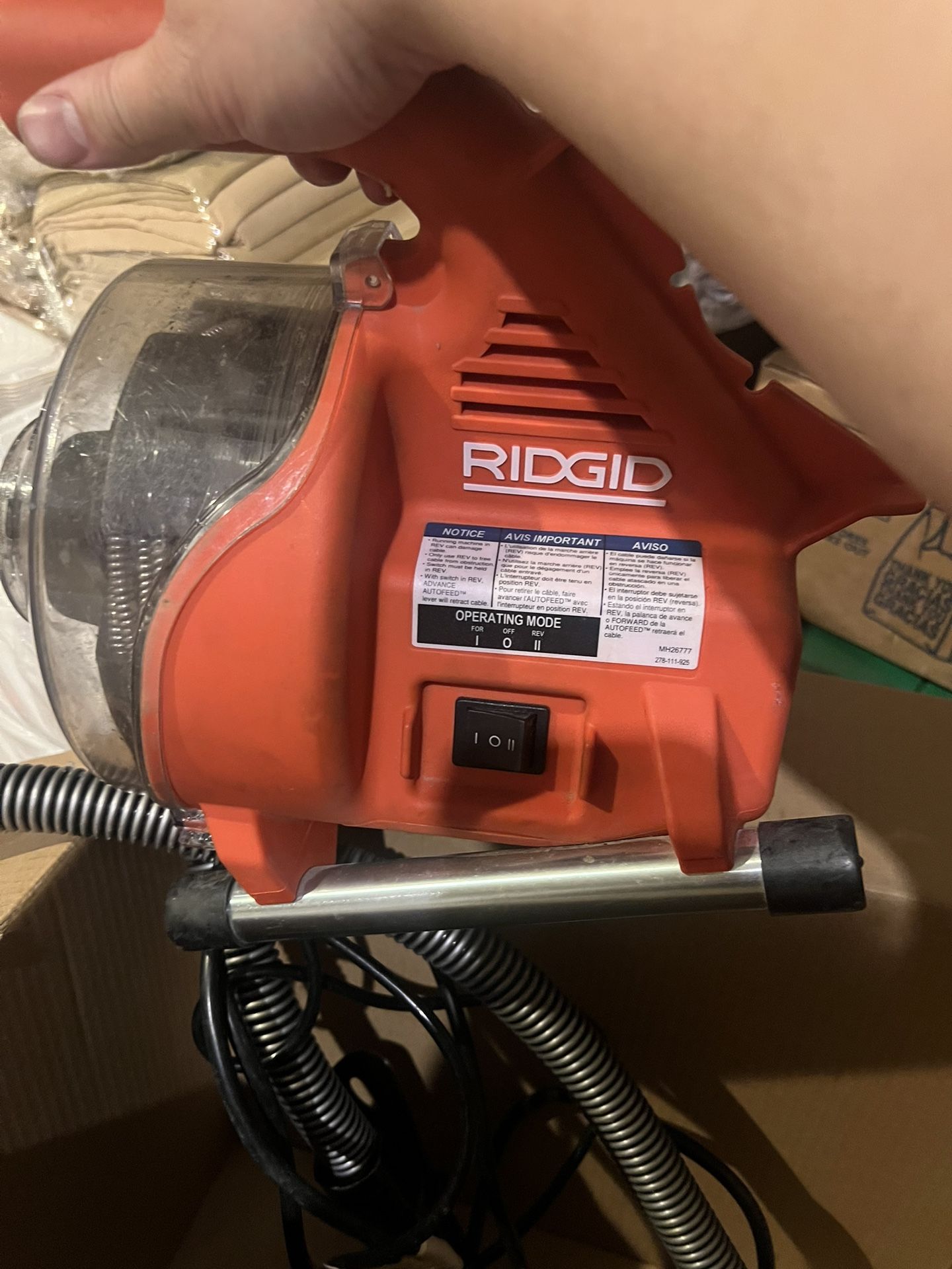 Ridgid Drain Snake 