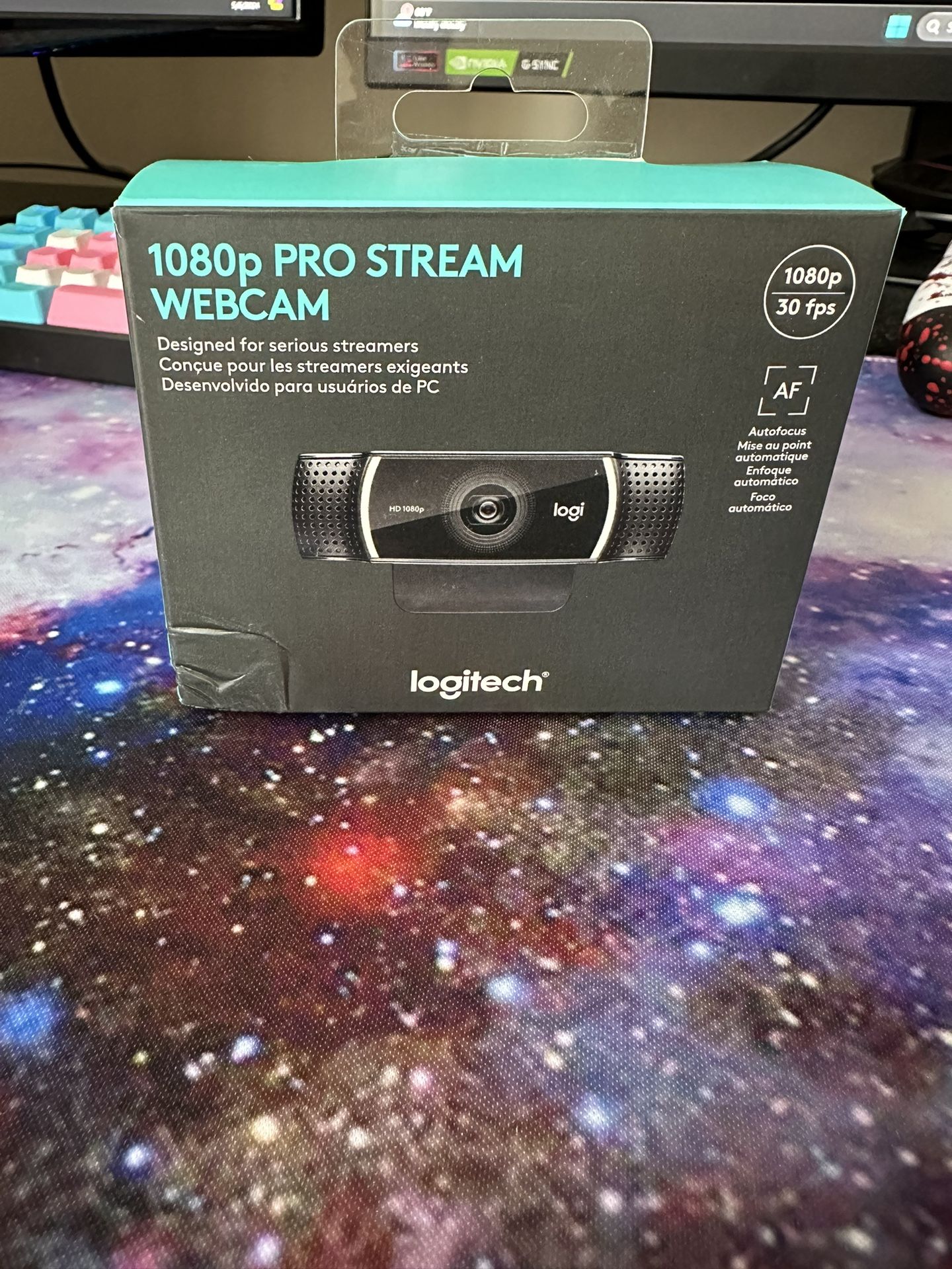 Logitech 1080p Pro Stream Webcam 