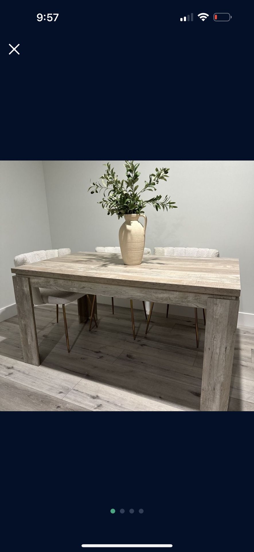 Dining Table (chairs not Included)