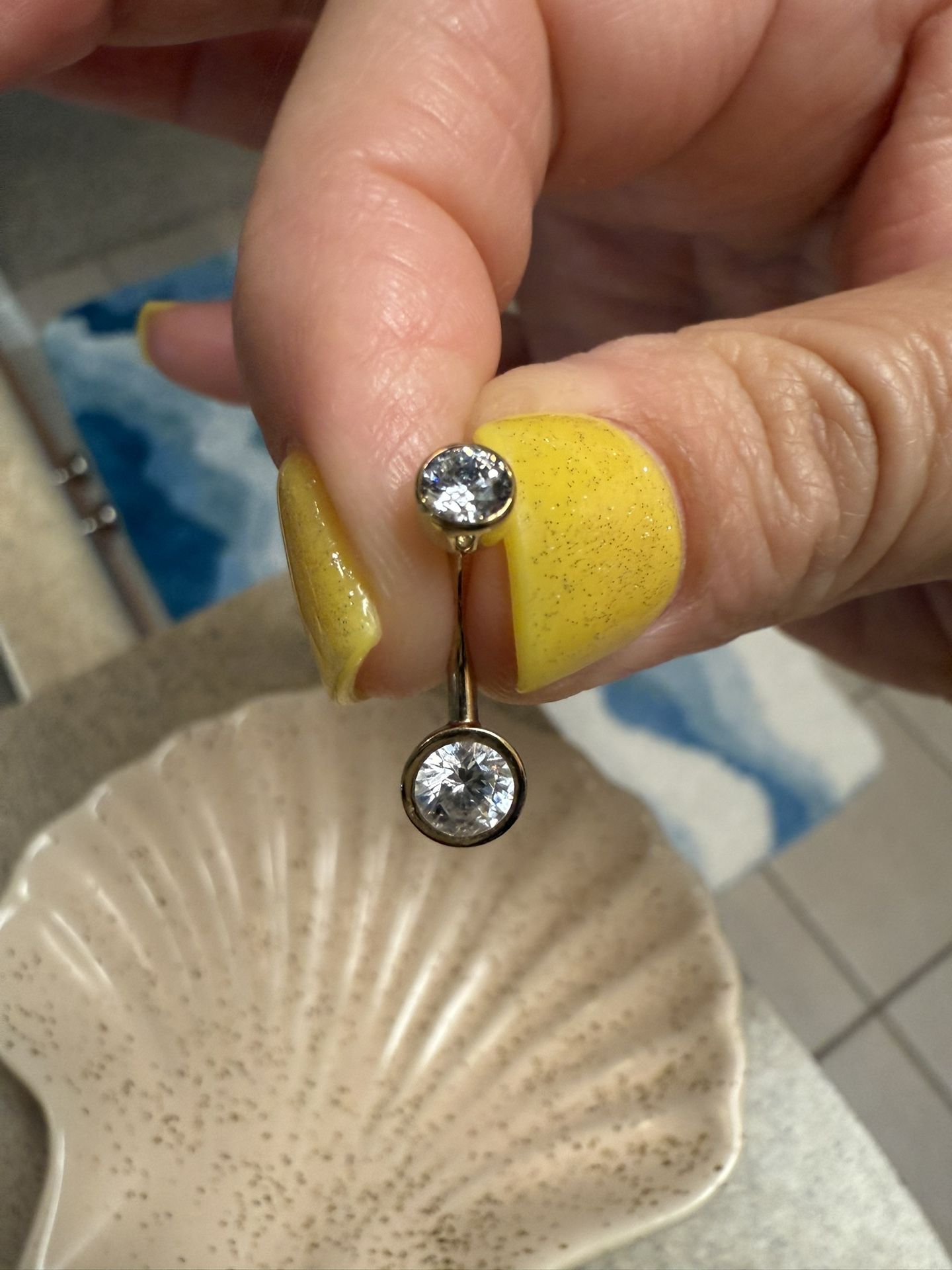 18K Yellow Gold Naval Ring