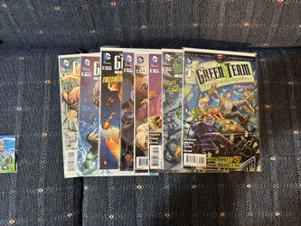 New 52 Green Team Complete Comic Set