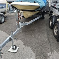 Boat And Trailer