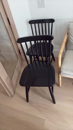 10 black dining chairs