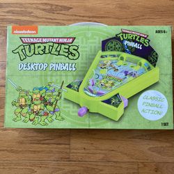 NWT Ninja Turtle  Desktop Pinball