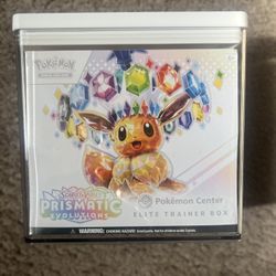 Pokemon Center Prismatic Elite Trainer Box 