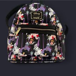 Disney Villains Loungefly Mini Backpack 