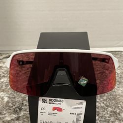 New Oakley Sutro Lite Matte White Prizm Field Sunglasses 